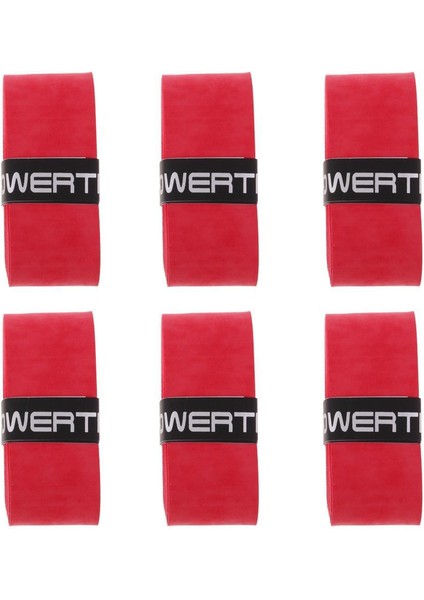 6 Tenis Badminton Squash Grip Grip Kırmızı (Yurt Dışından) modelleri