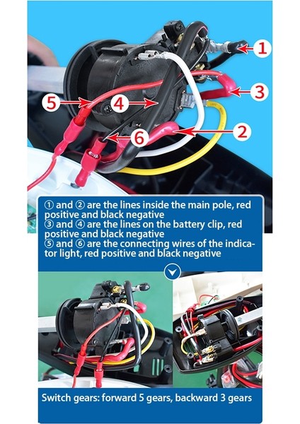 68LB 86LB Elektrikli Hız Kontrol Anahtarı Pervane Motoru Dıştan Takma Deniz 12V 24V Yedek Aksesuarlar (Yurt Dışından)