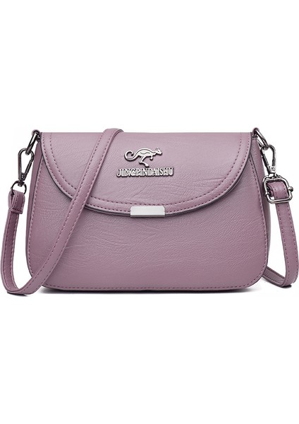 Kadın Çantaları 2024 Yeni Çanta Kadın Omuz Çantaları Basit Mizaç Crossbody Anne Çantaları Küçük Çantalar (Yurt Dışından)