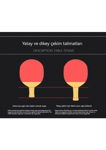 Masa Tenisi Raketi Başlangıç Eğitimi 2 Atış 3 Top Masa Tenisi Raketi (Yurt Dışından) modelleri
