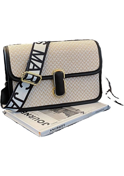 Kase 10 Dokuma Çanta Kadın 2024 Yeni Çok Yönlü Moda Crossbody Çanta Premium Doku Omuz Çantası (Yurt Dışından)