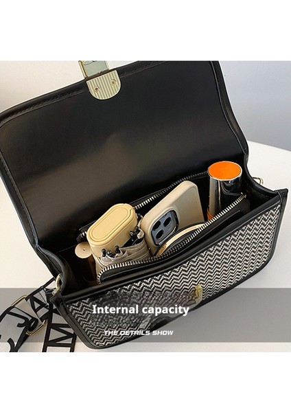 Kase 10 Dokuma Çanta Kadın 2024 Yeni Çok Yönlü Moda Crossbody Çanta Premium Doku Omuz Çantası (Yurt Dışından) fiyatları