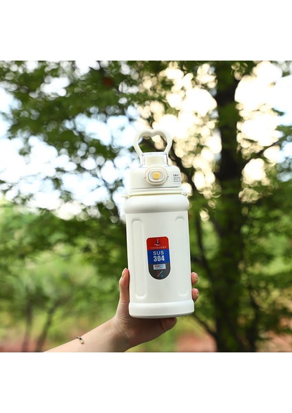 Açık Spor Termos Bardak, Taşınabilir Sıcak Su Bardağı, Öğrenci Termos Şişesi (Yurt Dışından)