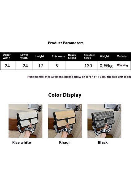 Kase 10 Dokuma Çanta Kadın 2024 Yeni Çok Yönlü Moda Crossbody Çanta Premium Doku Omuz Çantası (Yurt Dışından) indirimleri