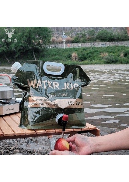 Dağcılık, Seyahat ve Kamp Için Katlanabilir Su Torbası, Plastik Yumuşak Su Torbası (Yurt Dışından) fiyatları