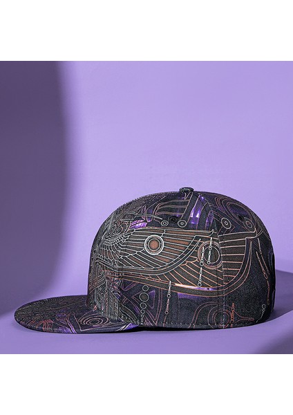 Erkekler ve Kadınlar Içın Şık Sokak Hiphop Şapkası Açık Hava Eğlencesi Çok Yönlü Düz Kenarlı Şapka Güneşten Korunma ve Güneşten Korunma Beyzbol Şapkası (Yurt Dışından) fırsatları