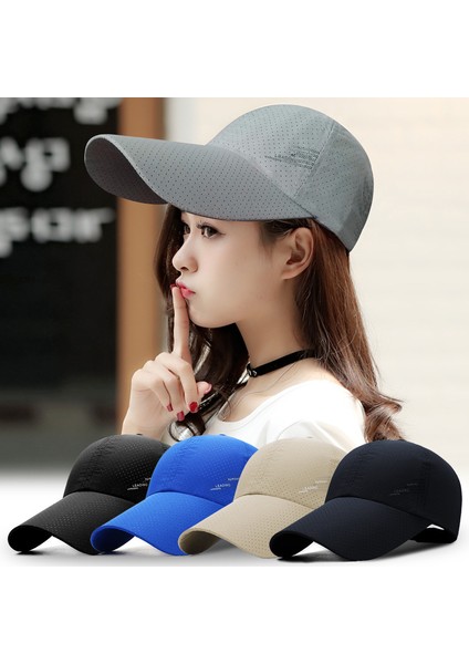 Erkekler Içın Yazlık Güneşten Koruma Şapkası Kadınlar Içın Uzatılmış Kenarlı Beyzbol Şapkası Açık Hava Sporları Içın Nefes Alabilen Örgü Şapka Çabuk Kuruyan Siperlikli Kasket (Yurt Dışından) modelleri