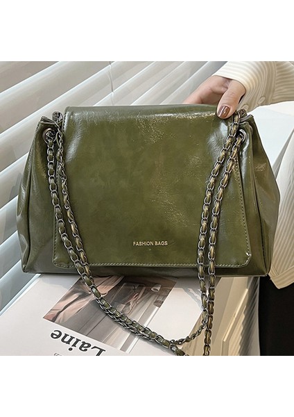 Bayan Tote Çanta Yüksek Kapasiteli Kadın Deri Omuz Çantası Zincir Handbags (Yurt Dışından) fiyatları