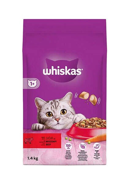 Sığır Etli Yetişkin Kedi Maması 1,4kg modelleri