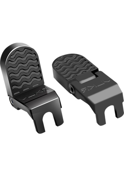 2 Adet Kaymaz Bisiklet Bisiklet Pedalı Ön Arka Aks Bisiklet Ayak Mandalları Bmx Footrest Kolu Silindir Bisiklet Aksesuarları (10 Mm) (Yurt Dışından)