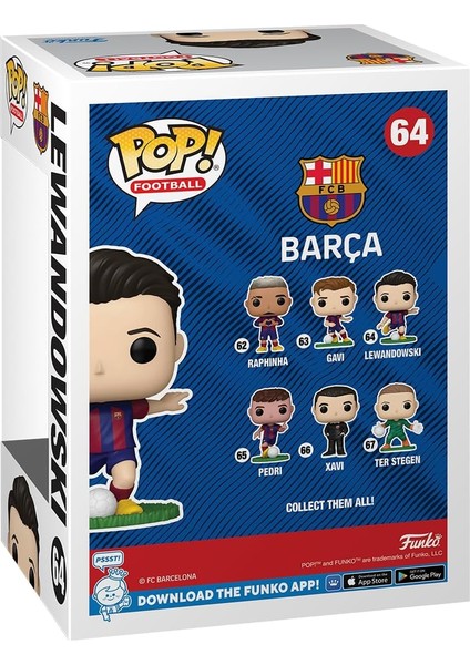 Pop Football Barcelona - Lewandowski No:64 fiyatları