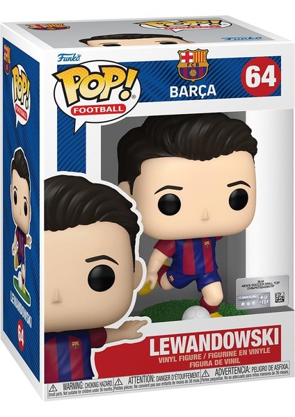 Pop Football Barcelona - Lewandowski No:64 modelleri