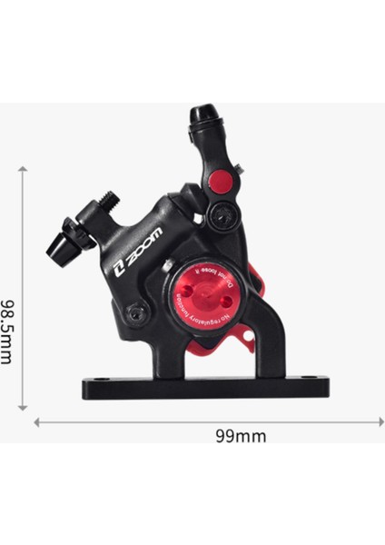 Zoom Yol Bisiklet Mekanik Hattı Çekme Hidrolik Disk Fren Kaliper Eloksal Fren Kelepçesi Bisiklet Parçaları (Yurt Dışından)