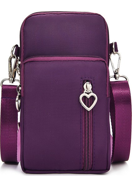 Yeni Cep Telefonu Çantası, Bayan Çapraz Çanta, Mini Çanta, Cep Telefonu Çantası, Askılı Boyun, Taşınabilir Bileklik, Bozuk Para Cüzdanı (Yurt Dışından)
