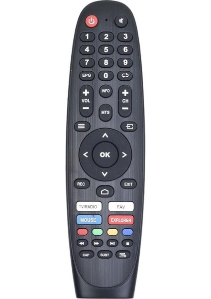 Dijitsu Explorer Mause Tuşlu Ses Komutsuz LED Tv Televizyon Uzaktan Kumanda TR-807