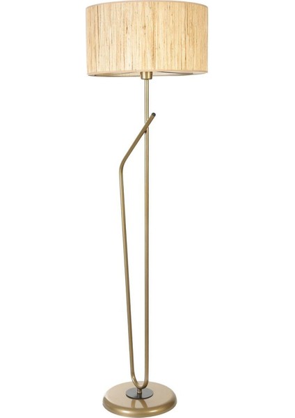 Alfa Eskitme Lambader Silindir Bambu 010 Abajurlu