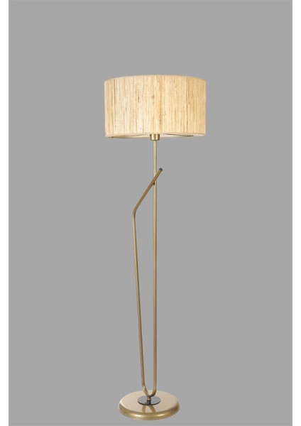 Alfa Eskitme Lambader Silindir Bambu 010 Abajurlu