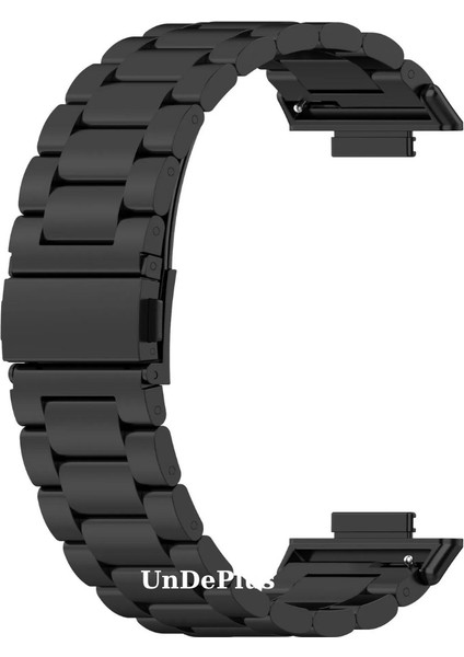 Huawei Watch Fit 4/Fit 4 Pro/Fit 3 Kordon Klipsli Metal Kordon 04 +Kısaltma Aparatı (Fit/Fit2 Uyumlu Değildir)