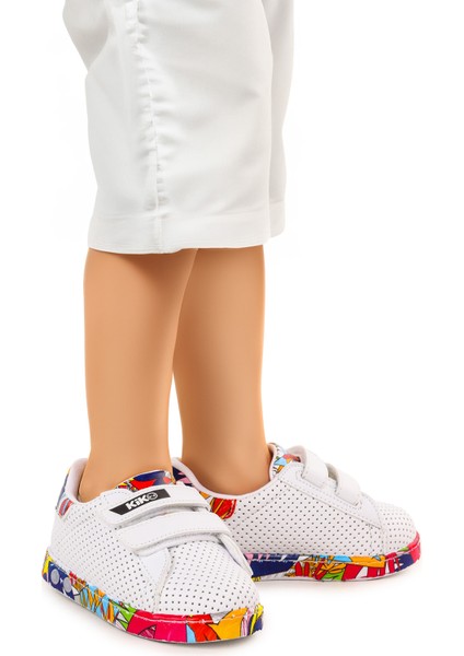 Perforated Cırtlı Işıklı Erkek Bebek Spor Ayakkabı