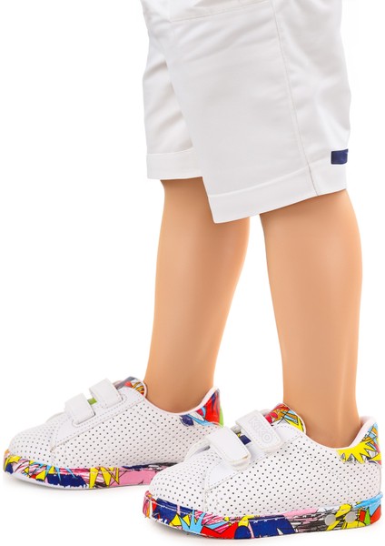 Perforated Cırtlı Işıklı Erkek Bebek Spor Ayakkabı fiyatları