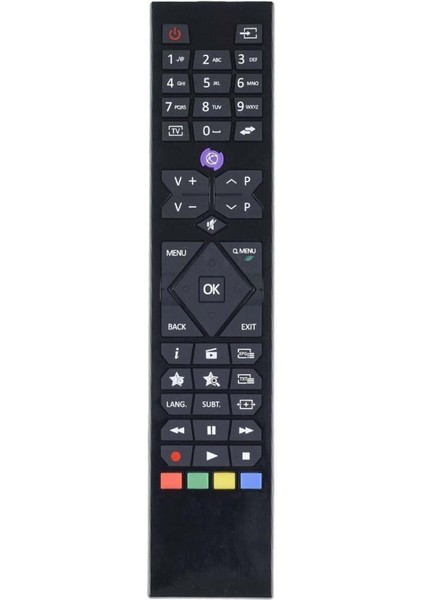 Vestel Seg Regal Baklava Göbek Mor Tuş LED Tv Televizyon Uzaktan Kumanda TR-208