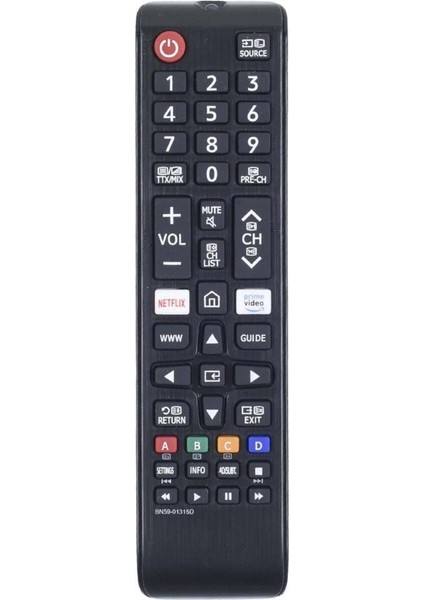 Samsung Netflix Prime Video Tuşlu LED Tv Televizyon Uzaktan Kumanda TR-404