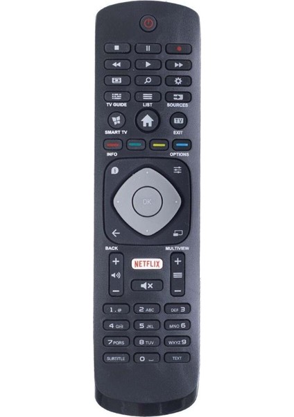 Philips Netflix Tuşlu Tüm Modeller LED Tv Televizyon Uzaktan Kumanda TR-602