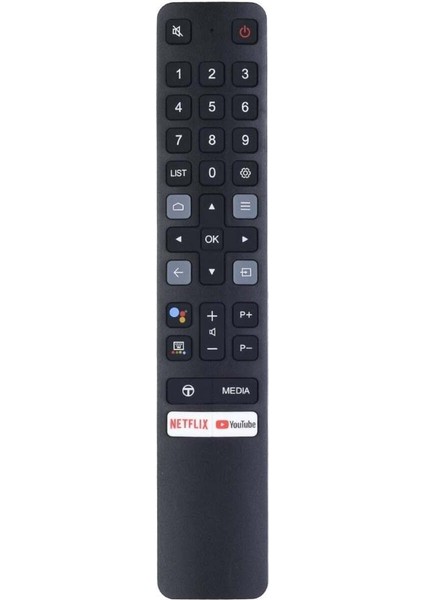Tcl Netflix Youtube LED Tv Kumanda Ses Komutlu LED Tv Televizyon Uzaktan Kumanda TR-741