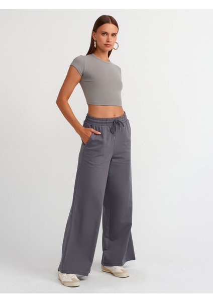 30936 Vücuda Oturan Crop Top-Gri modelleri