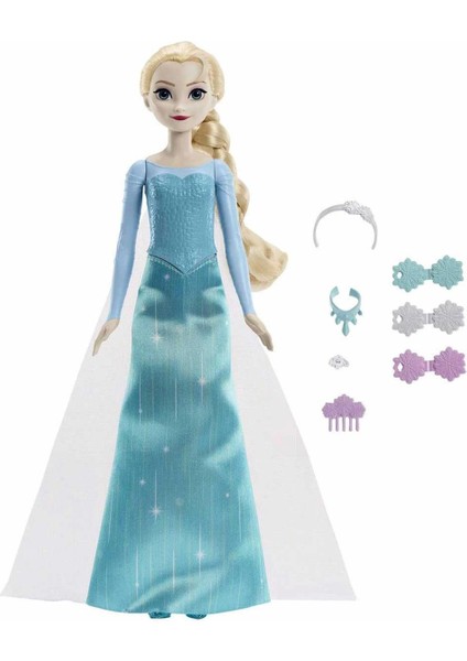 Akdenizpos UGY01 Disney Karlar Ülkesi Elsa ve Saç Aksesuarları HMD56 (Yeni)