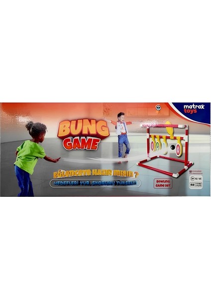 Akdenizpos UGY01 Bung Game Bowling Oyun Seti (Yeni)