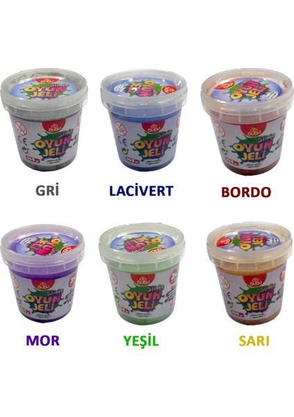 Akdenizpos UGY01 Bu-Bu Metalik 145 Gr. Oyun Jeli Slime (Yeni)