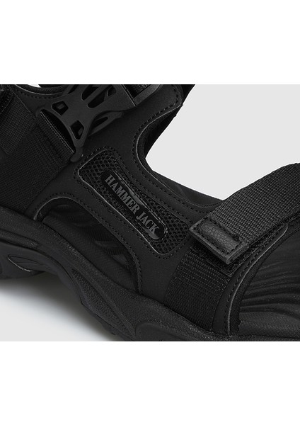 Olsey Siyah Erkek Düz Sandalet indirimleri