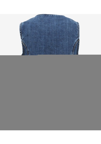 Koyu Indigo Kadın Yelek Dt10534 modelleri
