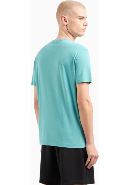 Bisiklet Yaka Düz Turkuaz Erkek T-Shirt 3dztju ZJH4Z 15DG fiyatları