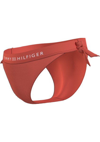 Tommy Hilfiger Kiremit  Kadın Bikini Alt Sıde Tıe Bikini Xms UW0UW05260XMS