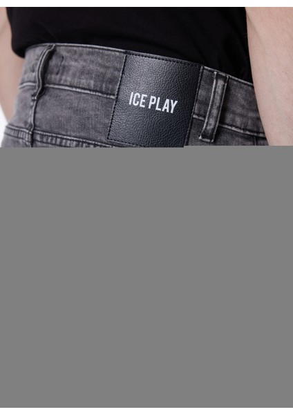 Normal Bel Normal Gri Erkek Denim Pantolon 24EU1P02SL26021_5-POCKET Pants fiyatları
