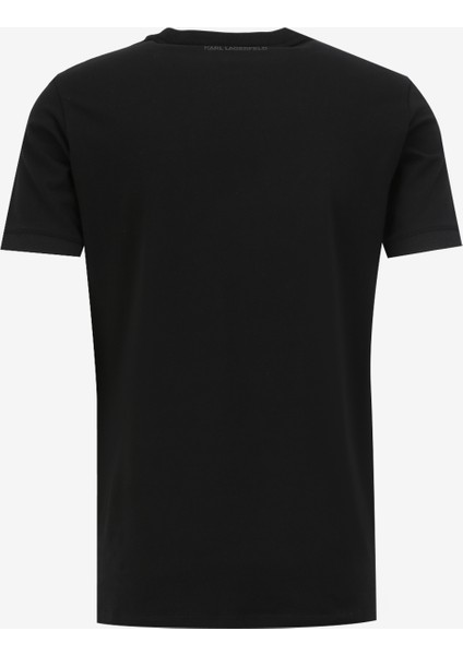 Bisiklet Yaka Siyah Erkek T-Shirt 755020542221 fırsatları