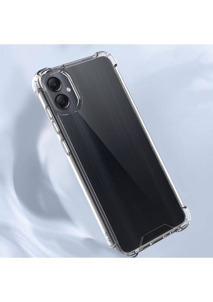 Zeyline Galaxy A05 Uyumlu Zyl Kılıf Zore Nitro Anti Shock Silikon-Renksiz