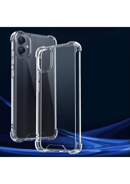 Zeyline Galaxy A05 Uyumlu Zyl Kılıf Zore Nitro Anti Shock Silikon-Renksiz