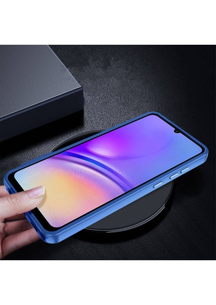 Zeyline Galaxy A05 Uyumlu Zyl Kılıf Zore Flora Kapak-Lila