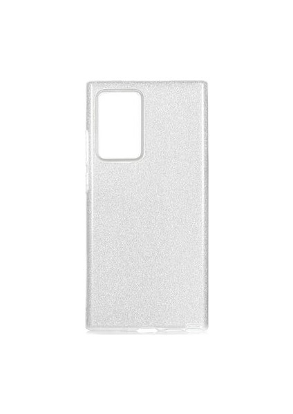 Samsung Galaxy Note 20 Ultra Simli ve Parlak Şık Shining Premium Silikon Kılıf