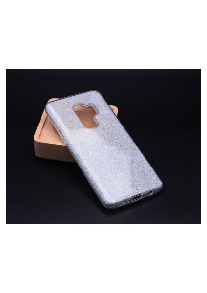 Samsung Galaxy A6 Plus 2018 Simli ve Parlak Şık Shining Premium Silikon Kılıf