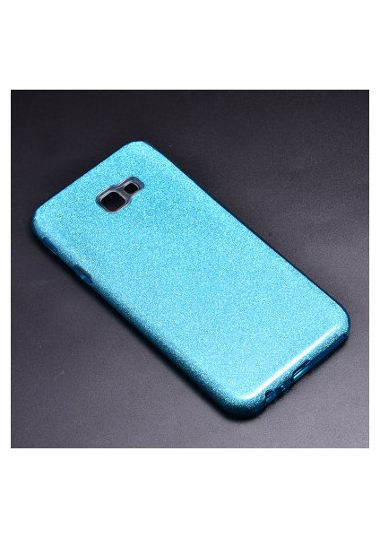 Samsung Galaxy J4 Plus Simli ve Parlak Şık Shining Premium Silikon Kılıf