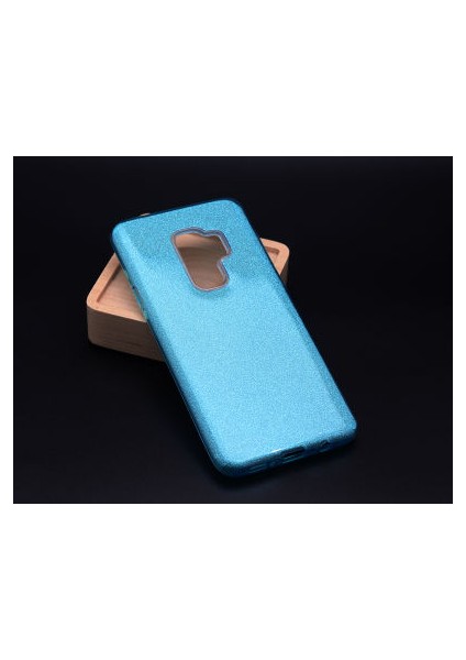 Samsung Galaxy A6 Plus 2018 Simli ve Parlak Şık Shining Premium Silikon Kılıf