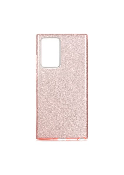 Samsung Galaxy Note 20 Ultra Simli ve Parlak Şık Shining Premium Silikon Kılıf