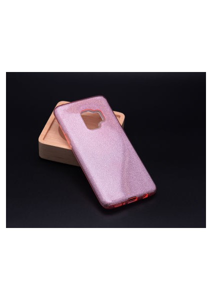 Samsung Galaxy J6 Simli ve Parlak Şık Shining Premium Silikon Kılıf