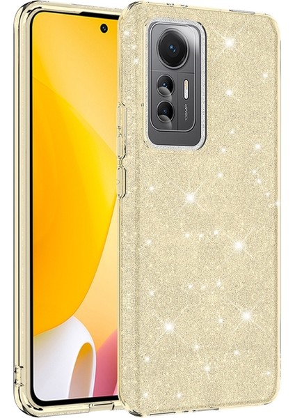 Xiaomi Mi 12 Lite Simli ve Parlak Şık Shining Premium Silikon Kılıf