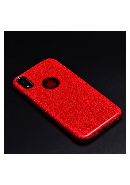 iPhone Xr Simli ve Parlak Şık Shining Premium Silikon Kılıf