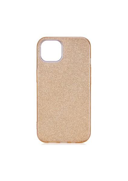 iPhone 13 Simli ve Parlak Şık Shining Premium Silikon Kılıf